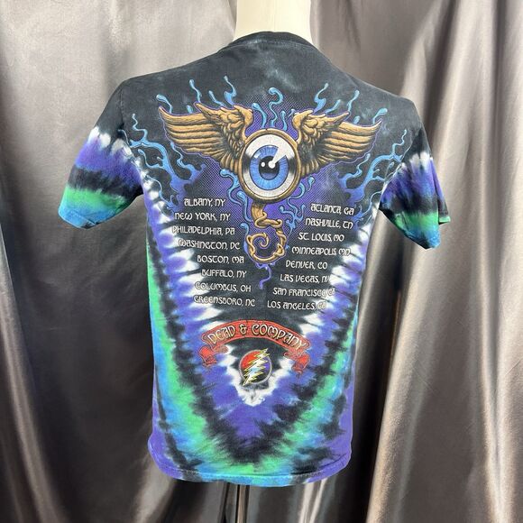 Vintage Grateful Dead 2015 Tie Dye S Tour Shirt Dead & Company Concert Date Tee - Picture 6 of 15